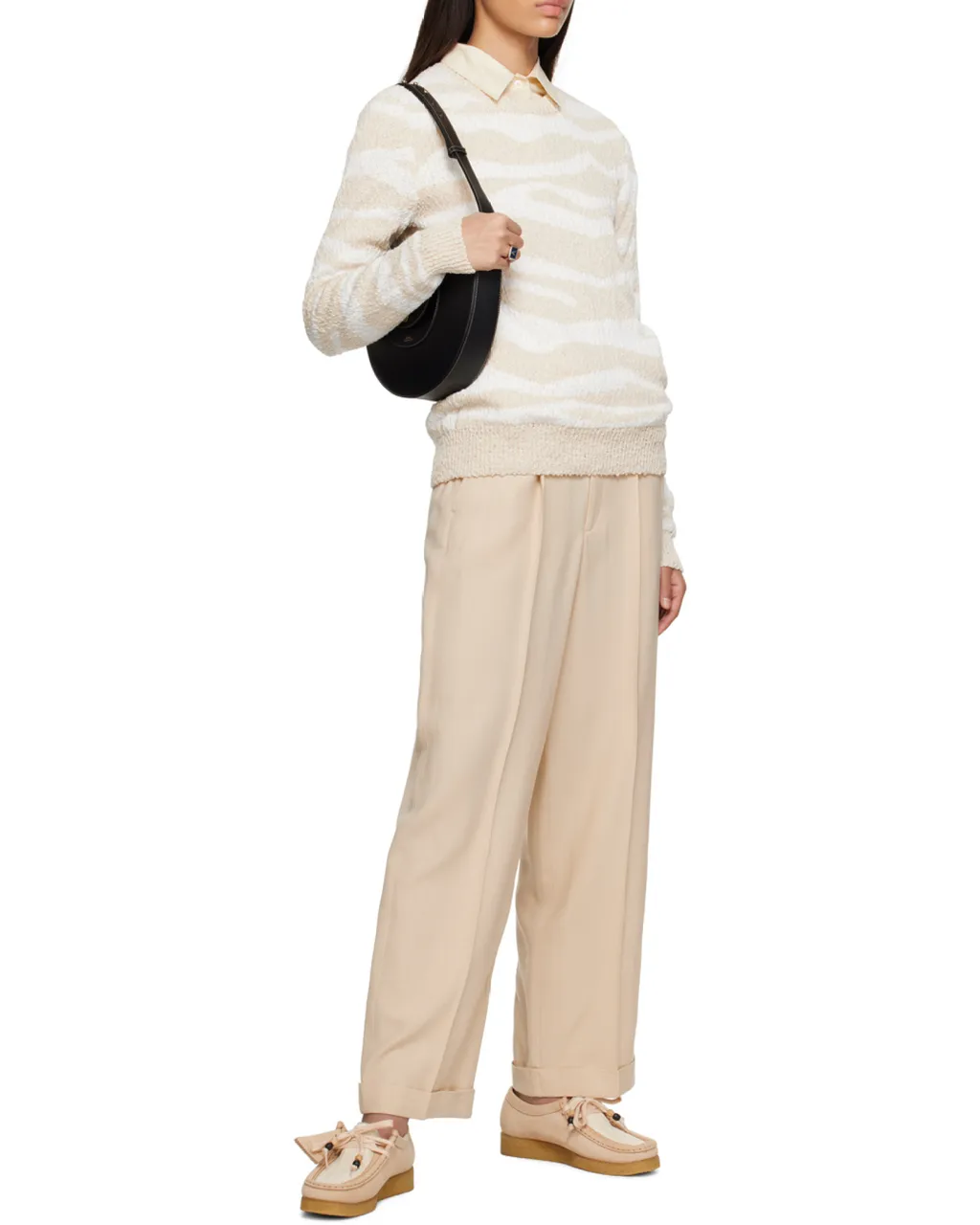 Le Pocket Leather Shoulder Bag