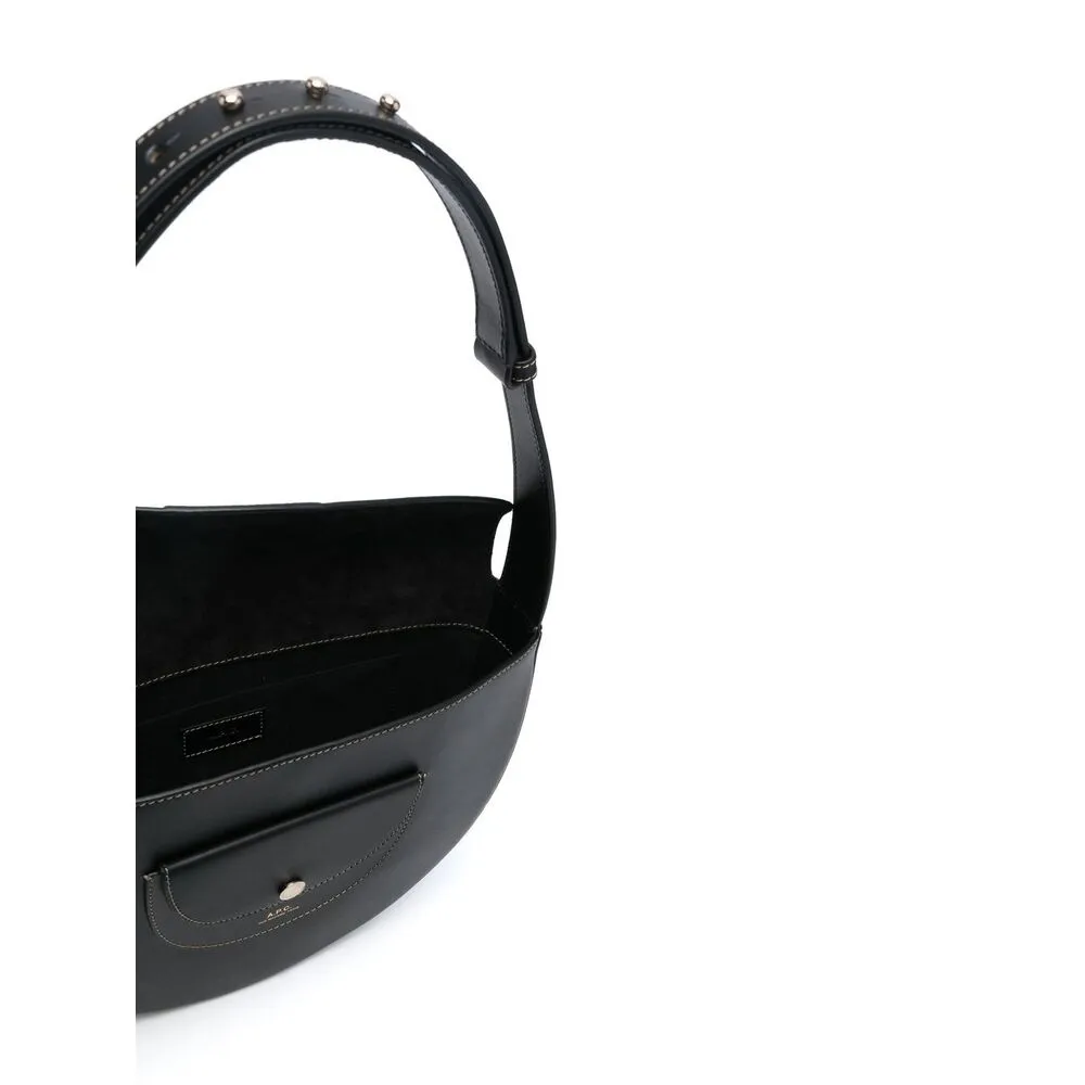 Le Pocket Leather Shoulder Bag