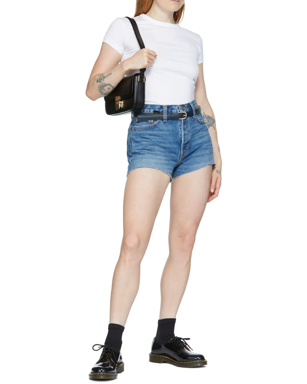 Gold-Tone Shoulder Bag