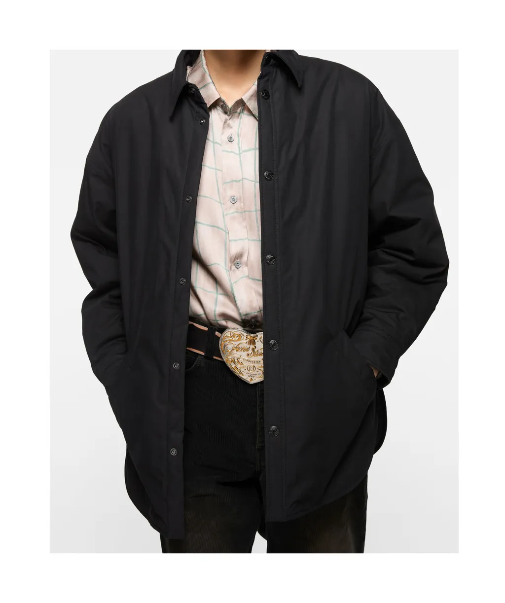 Cotton Padded Shirt Jacket