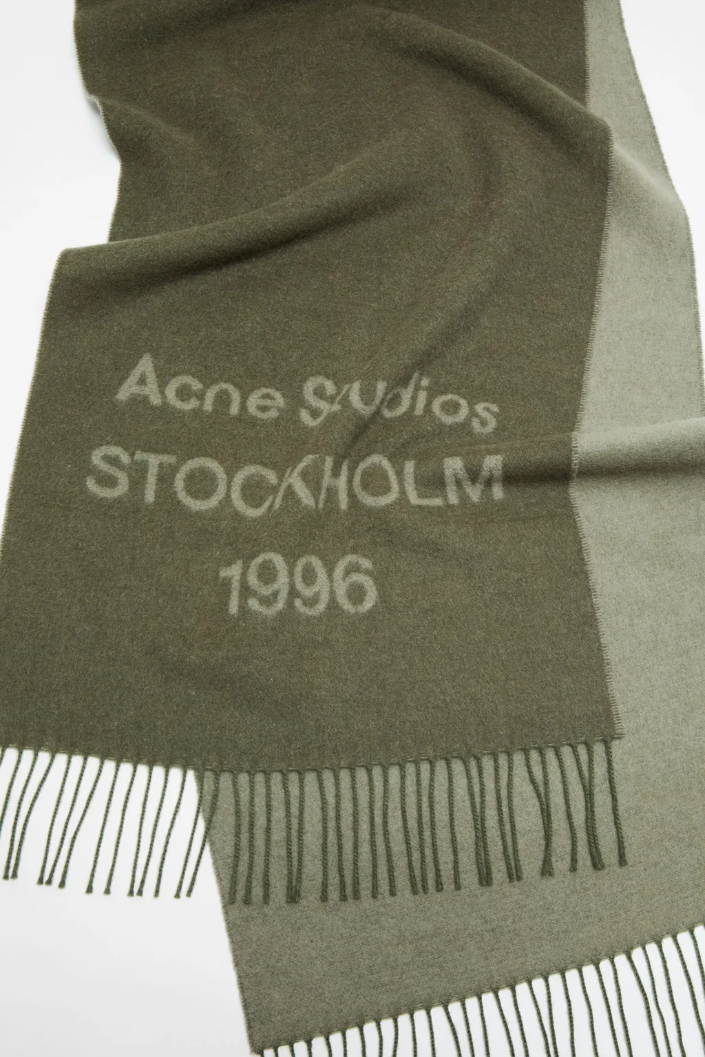 Logo-Embellished Wool Scarf