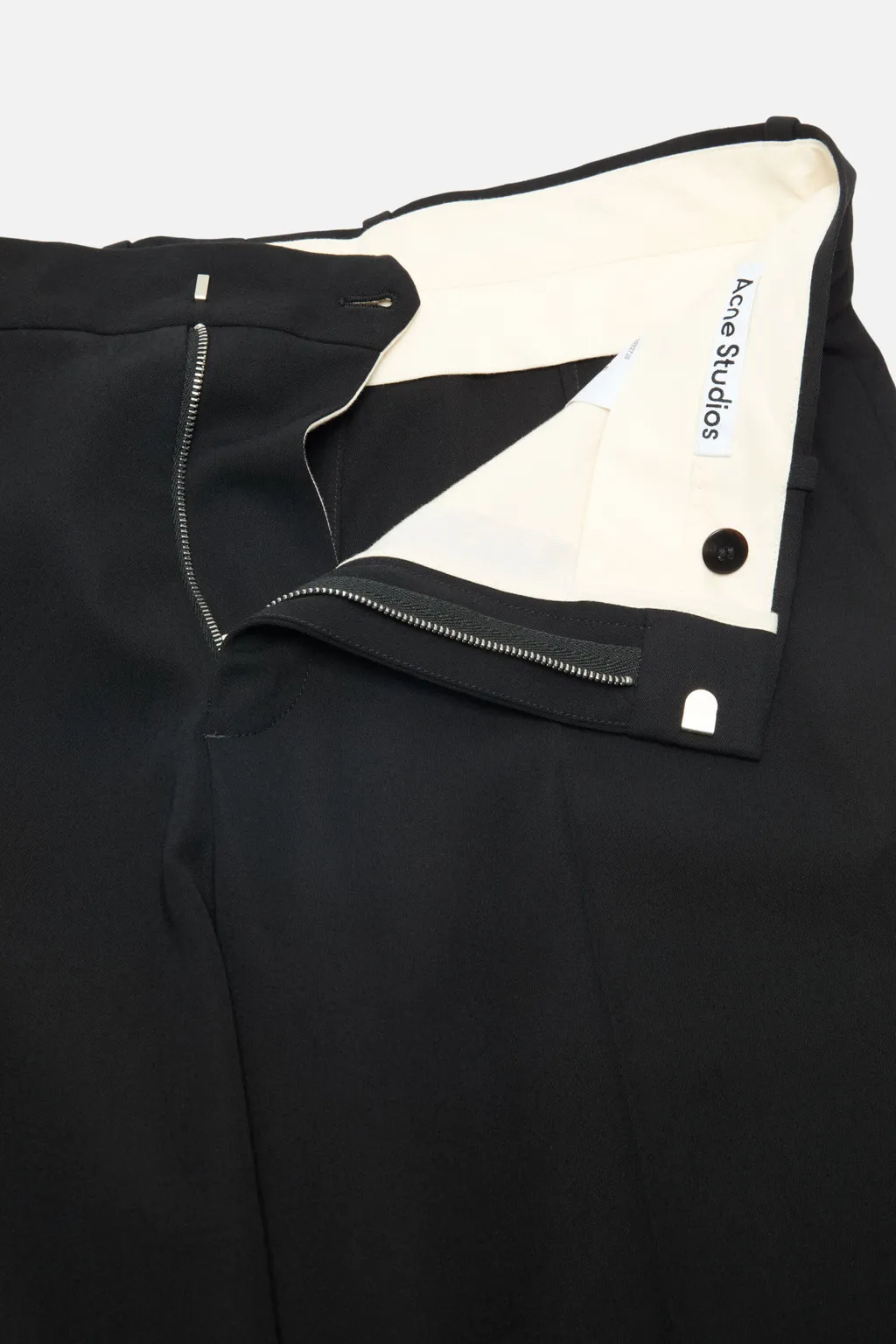 Straight-Leg Tailored Trousers