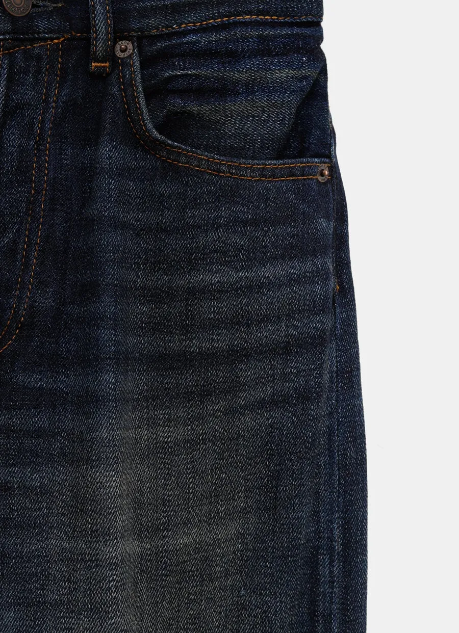 Logo-Patch Wide-Leg Jeans