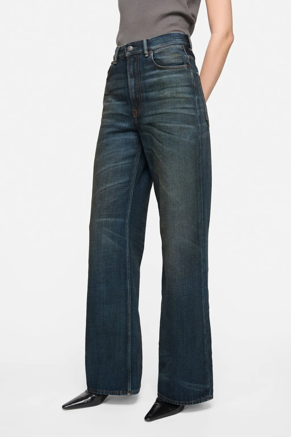 Logo-Patch Jeans