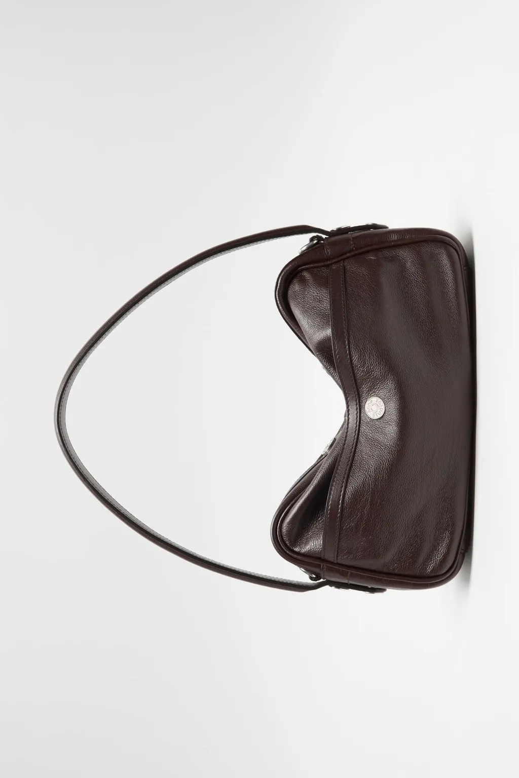 Camero Party Key-Charm Leather Shoulder Bag