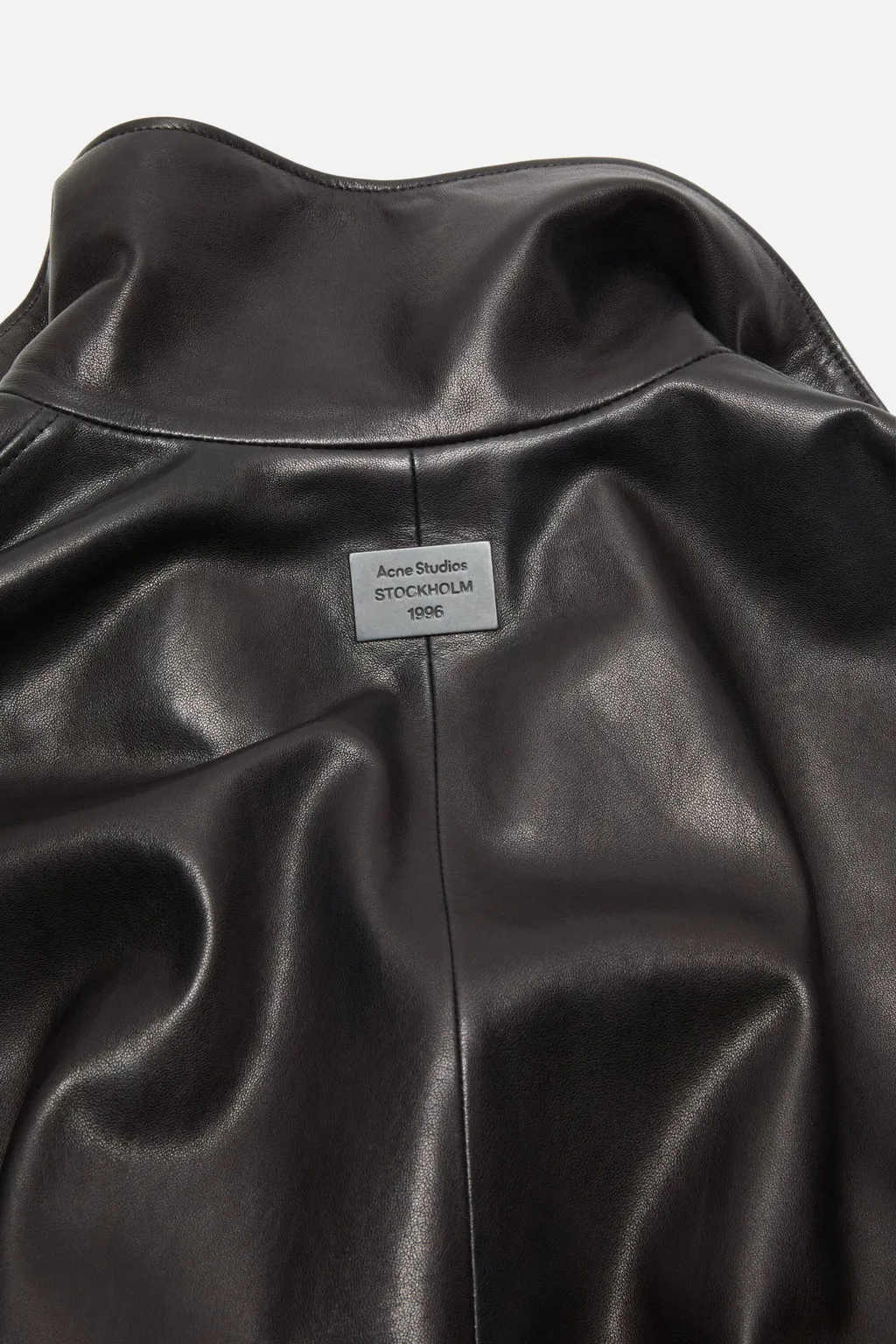 Zip-Up Leather Jacket