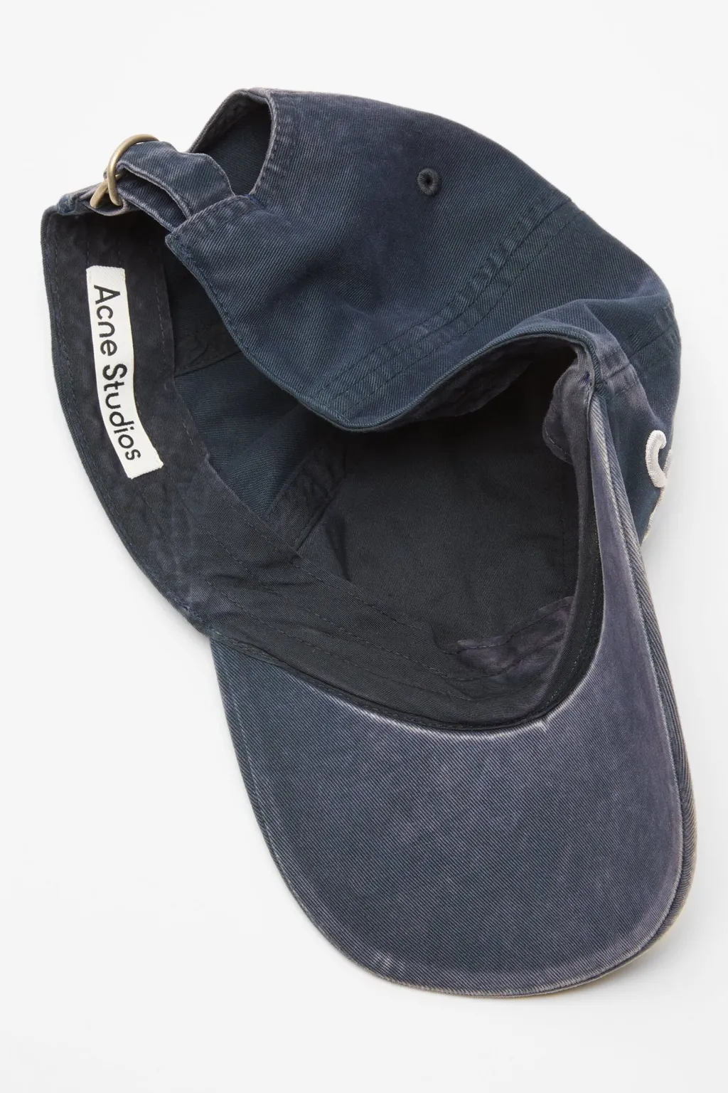 Logo-Embroidered Cotton Cap Hat