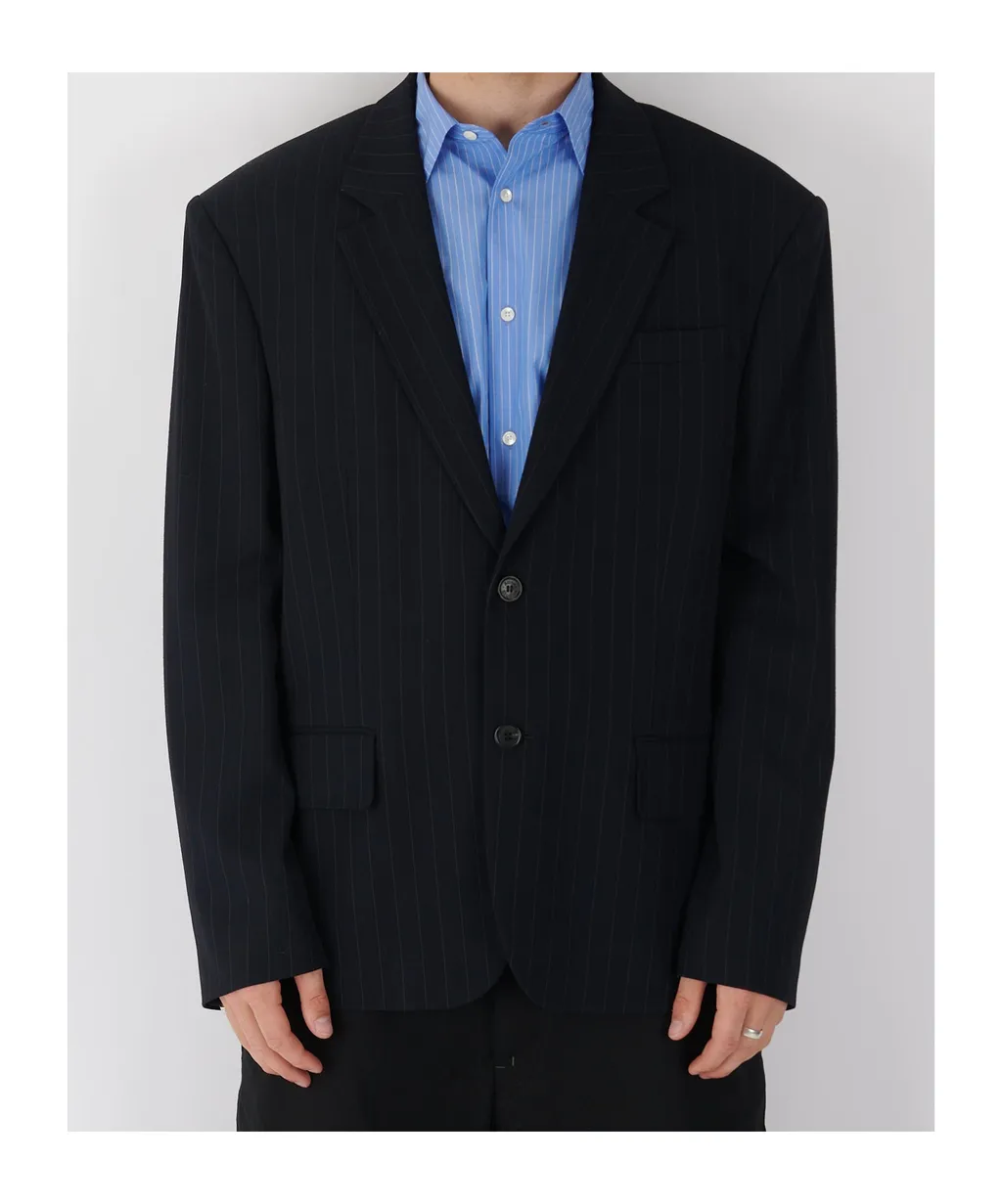Pinstripe Blazer