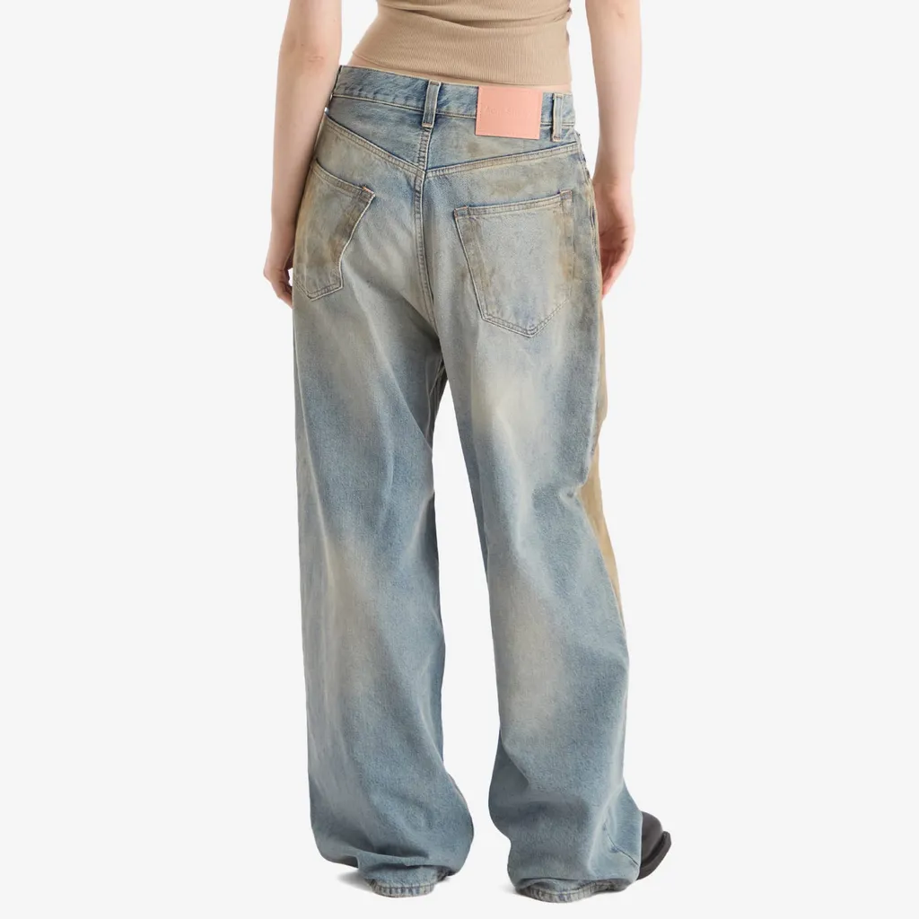 Distressed-Detail Jeans