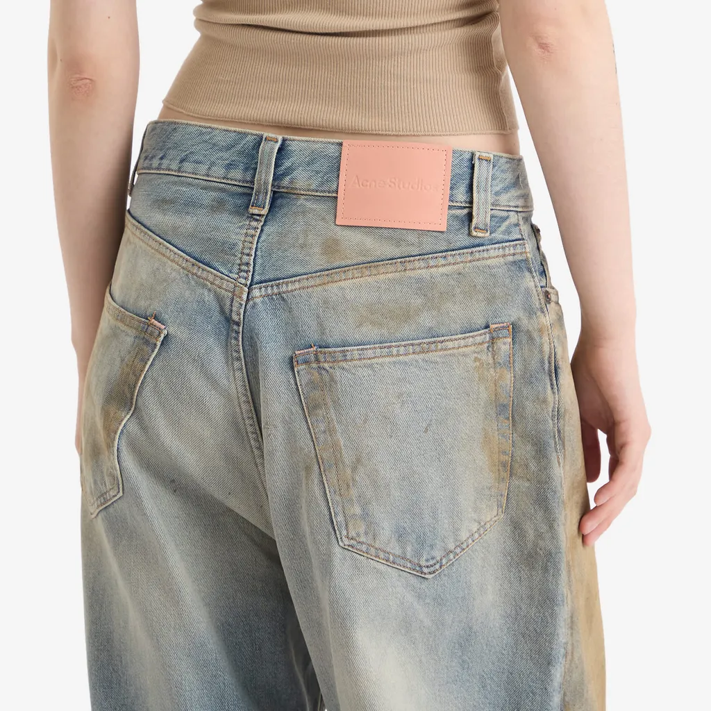 Distressed-Detail Jeans