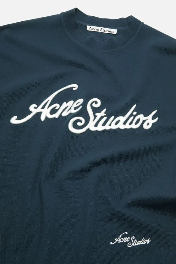 Logo Embroidered Crewneck T-Shirt