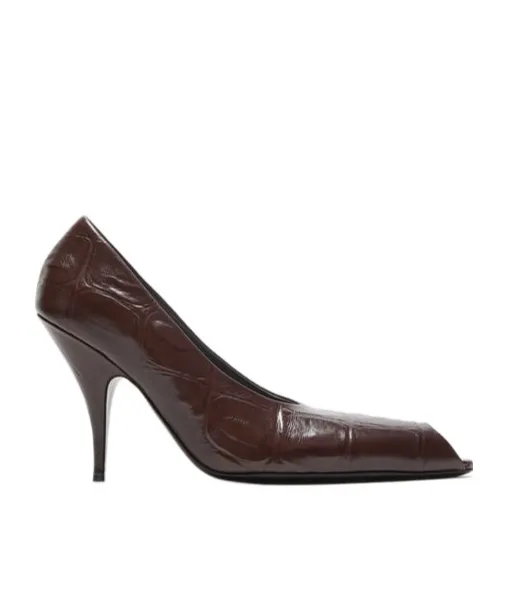 Open-Toe High Heels