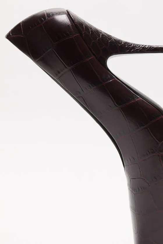 Open-Toe High Heels