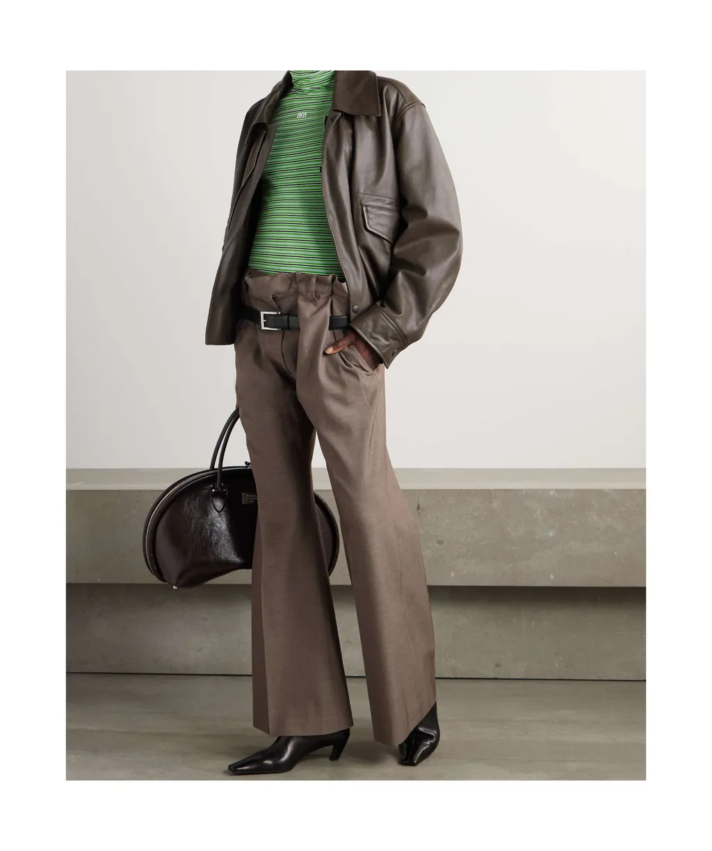 Belted Casual Pants