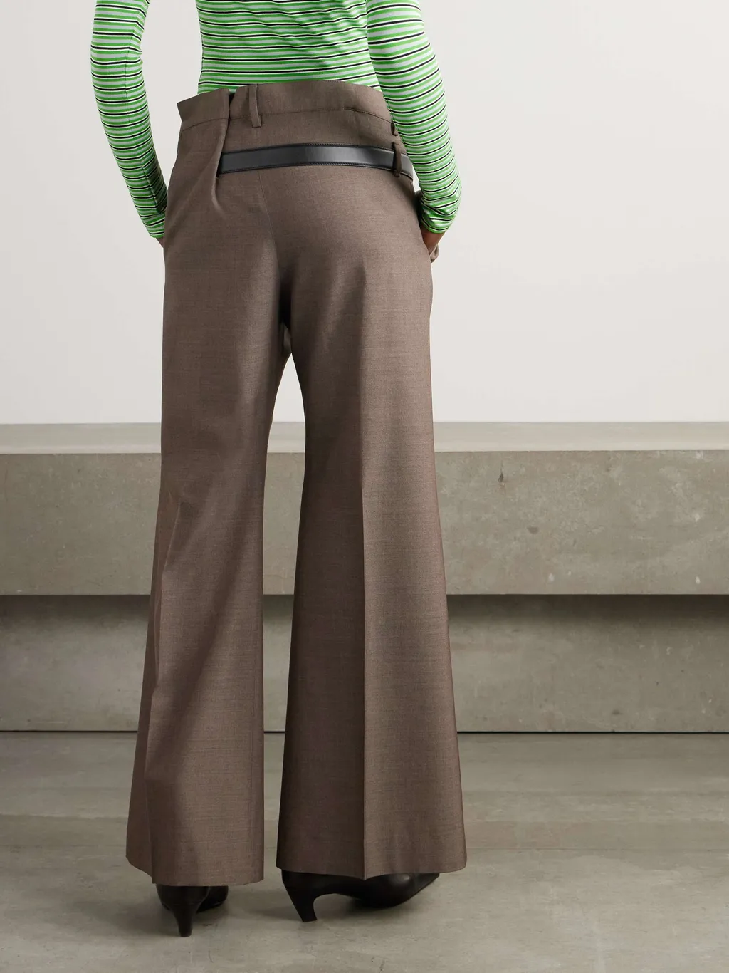 Belted Casual Pants