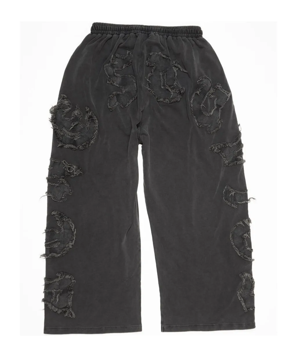 Embroidered Track Pants