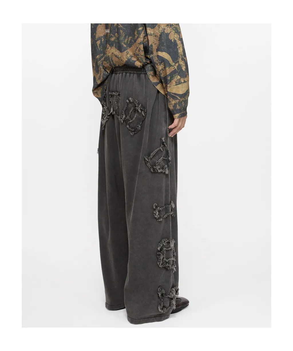 Embroidered Track Pants