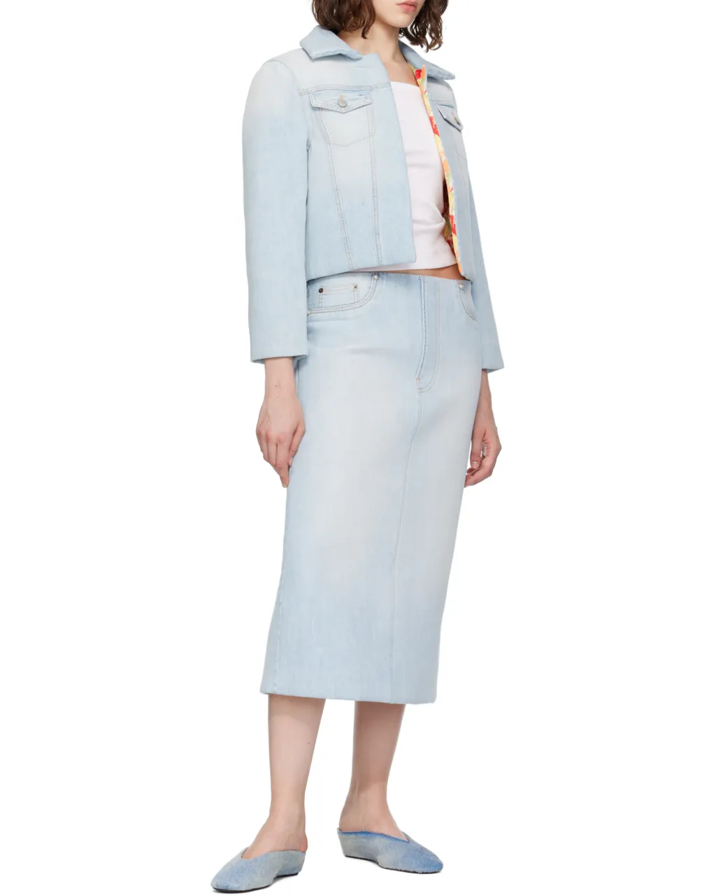 Denim Skirt