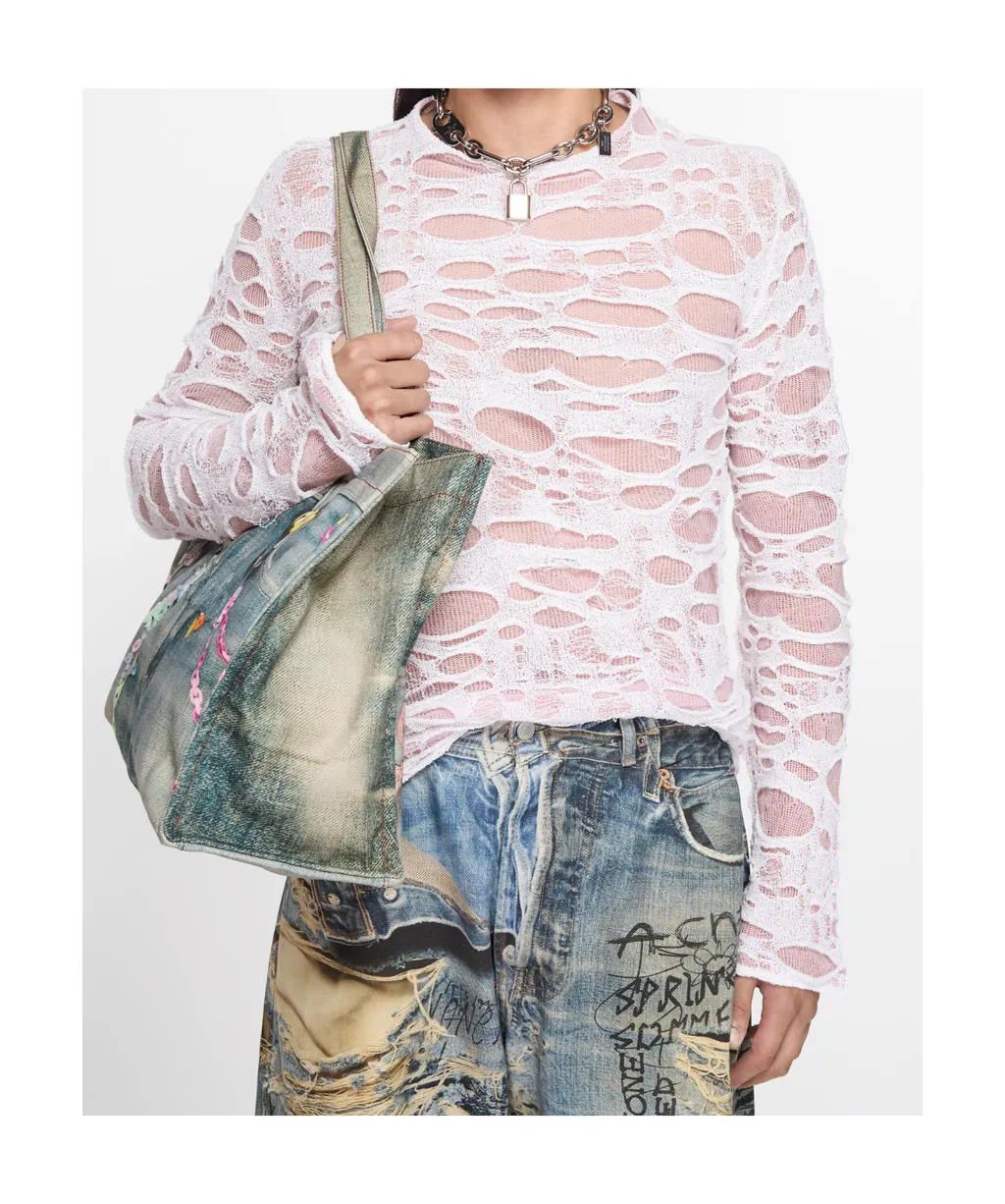Cut-Out Sweater