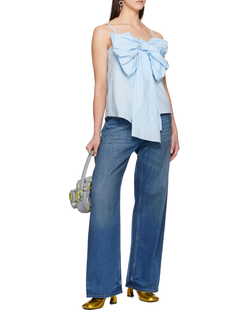 Bow Strap Blouse