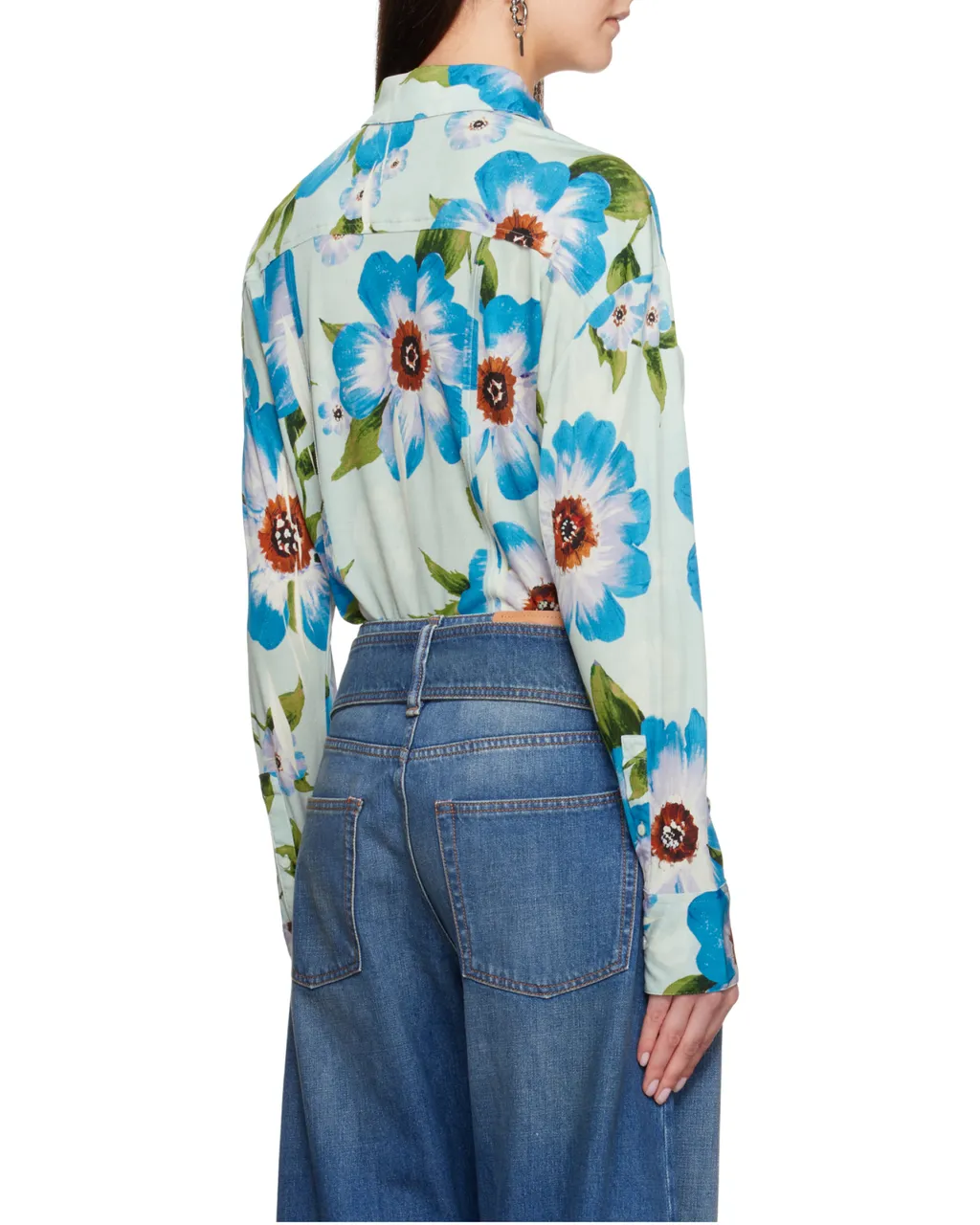 Floral-Print Shirt