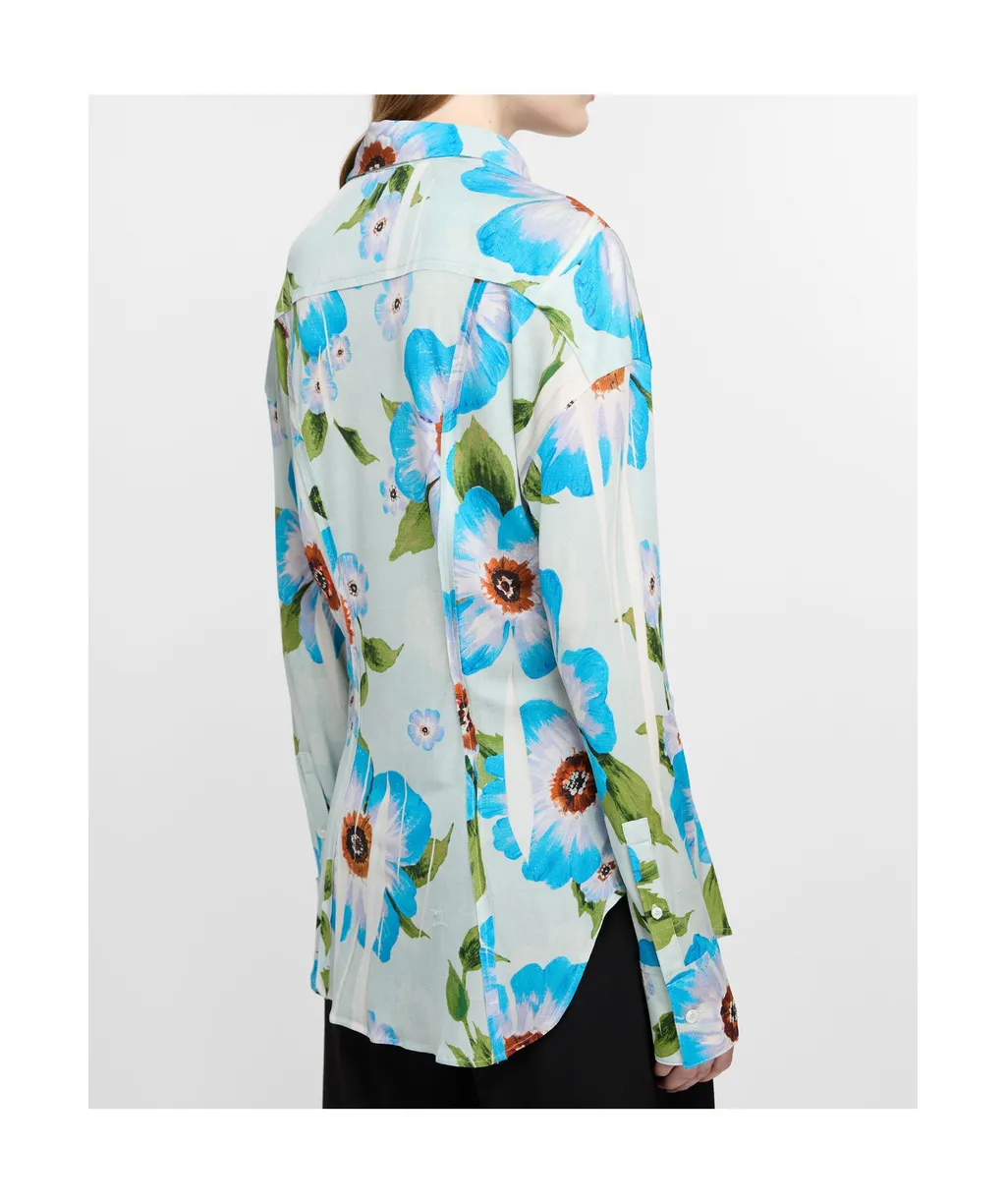 Floral-Print Shirt