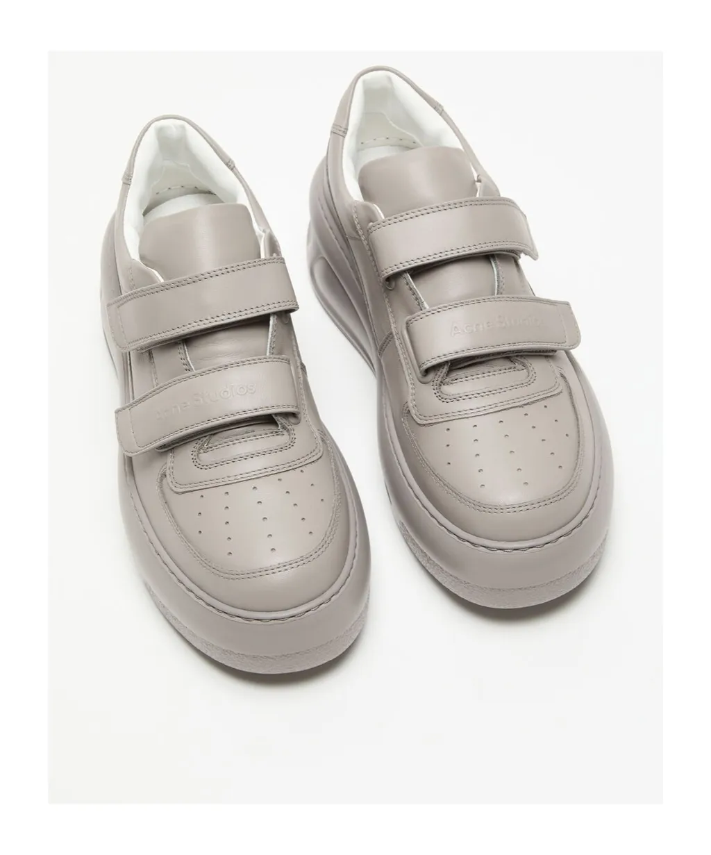Leather Platform Sneakers