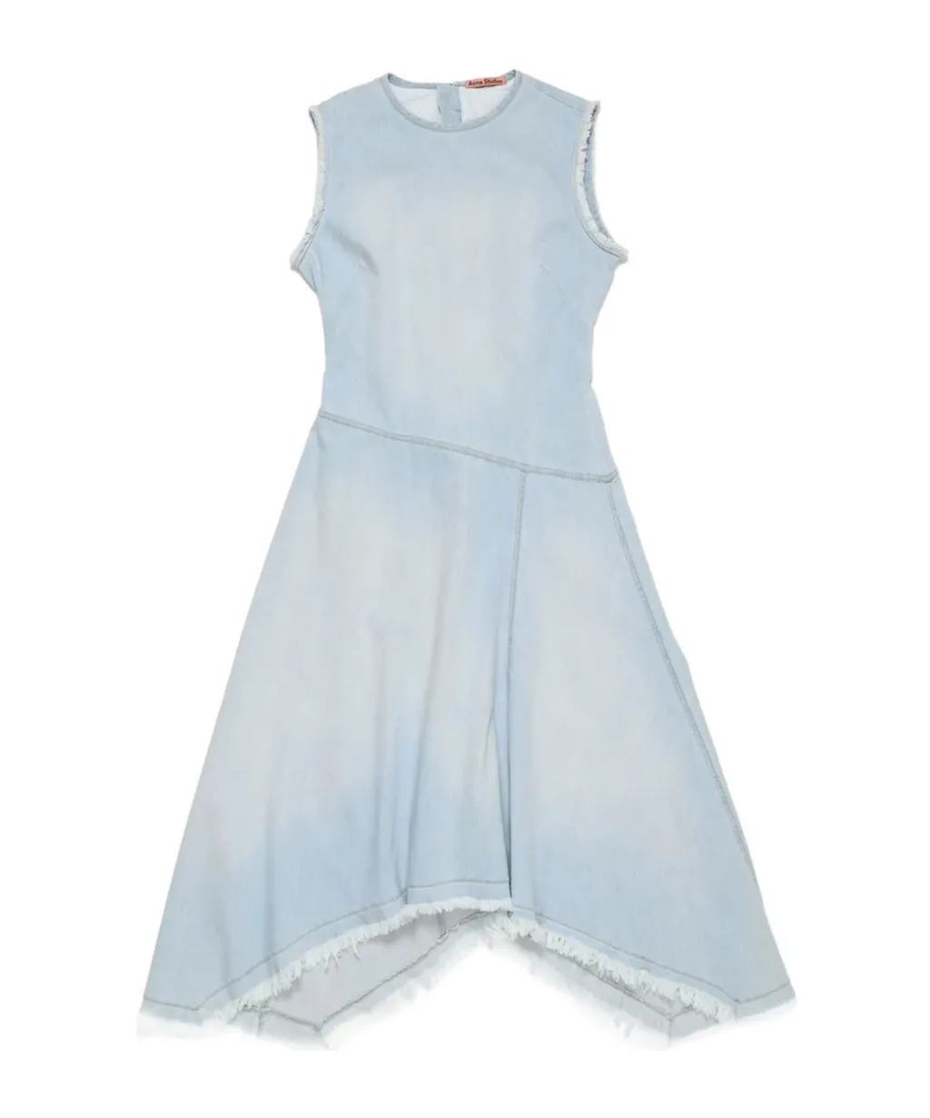 Sleeveless Asymmetric Hem Dress