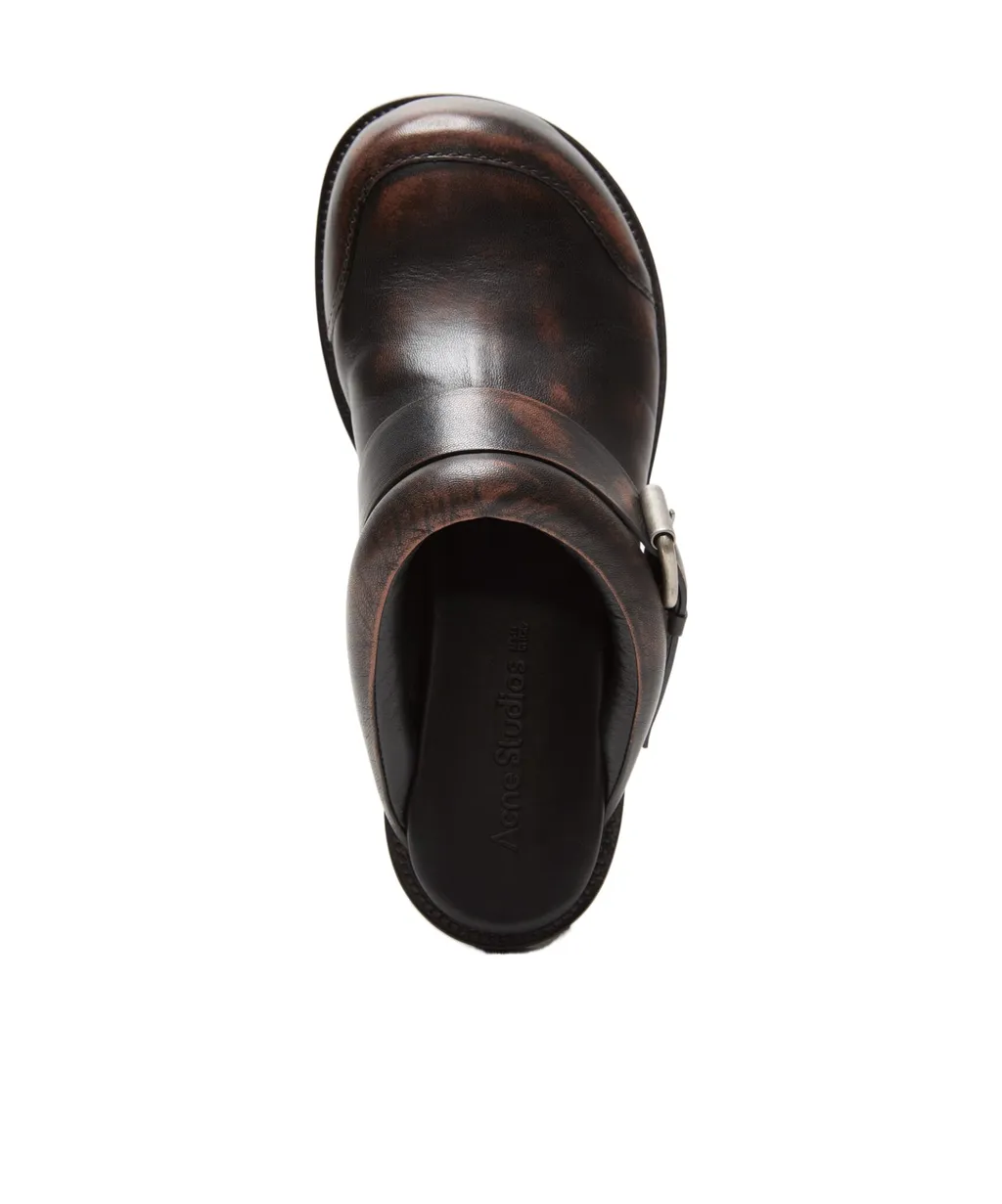 Leather Mules