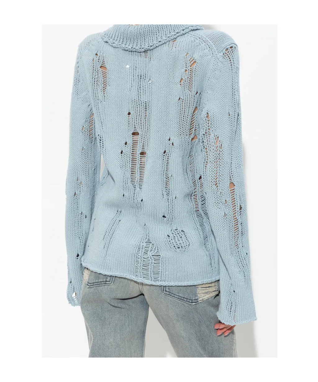 Long-Sleeved Knitted Sweater