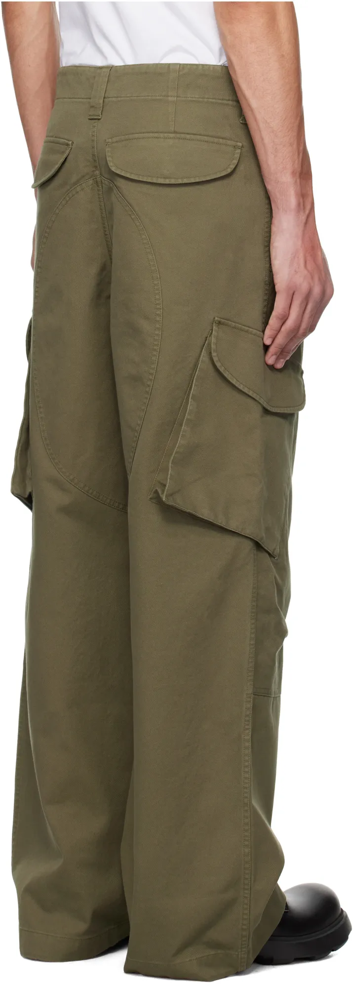 Logo-Patch Cargo Pants