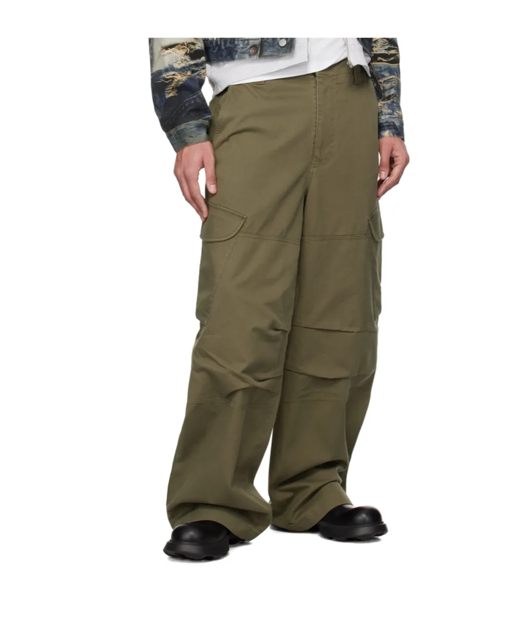 Logo-Patch Cargo Pants