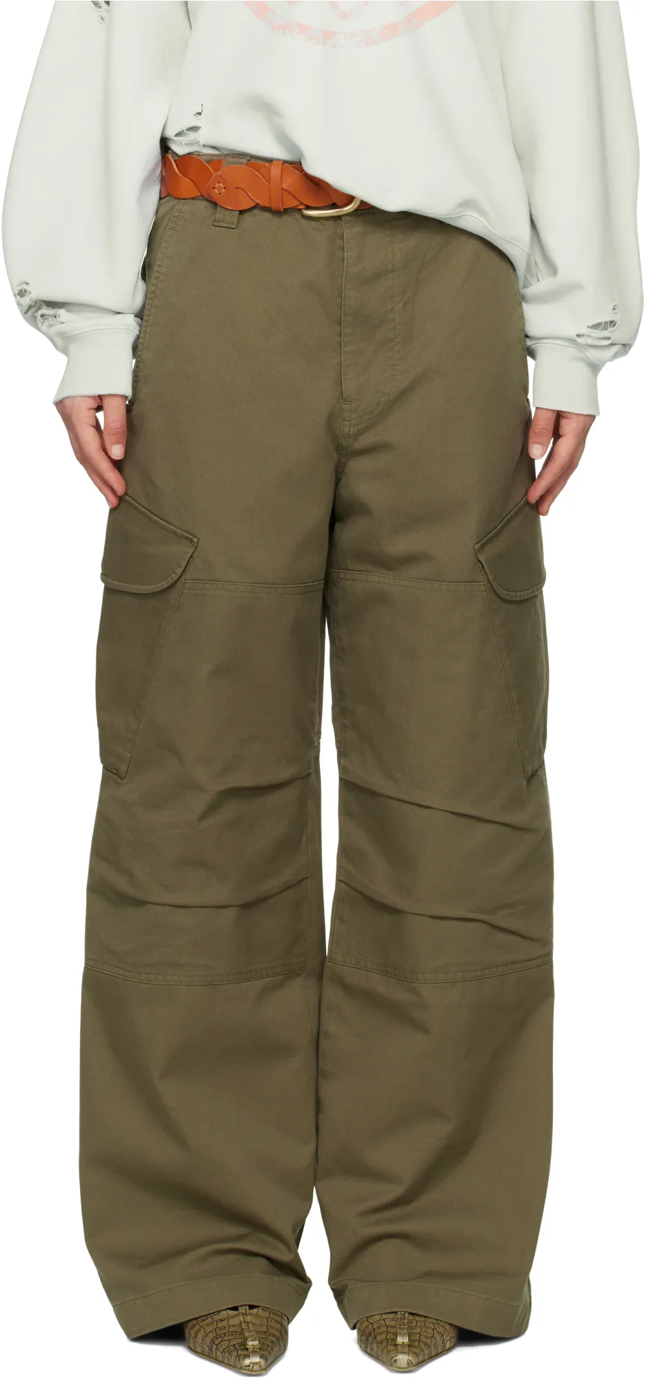 Logo-Patch Cargo Pants
