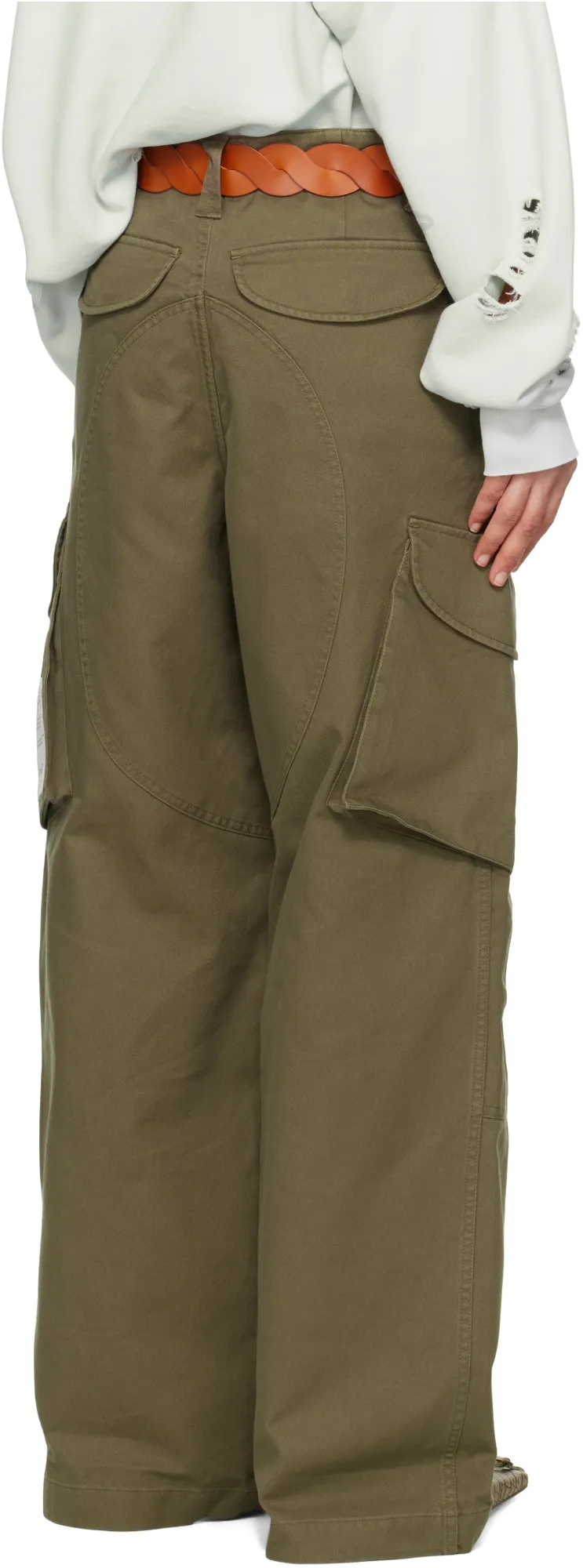 Logo-Patch Cargo Pants