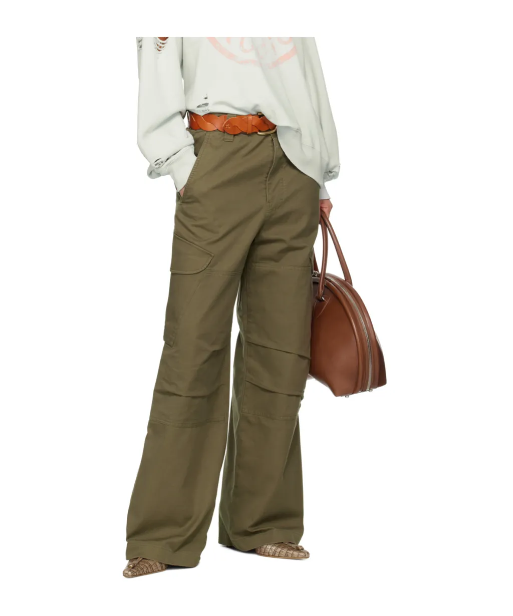 Logo-Patch Cargo Pants