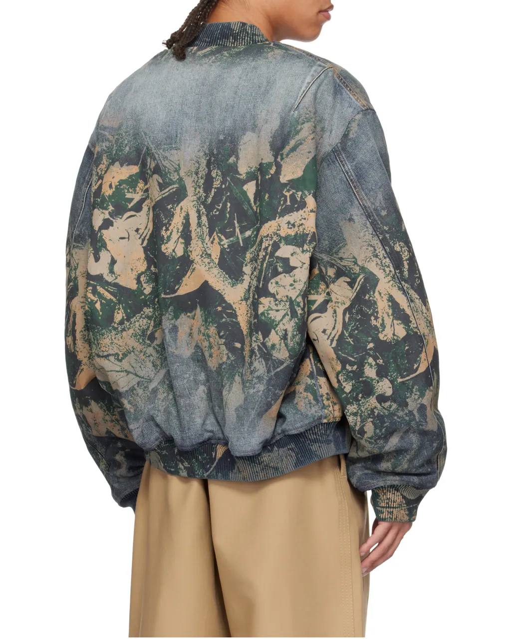 Denim Bomber Jacket