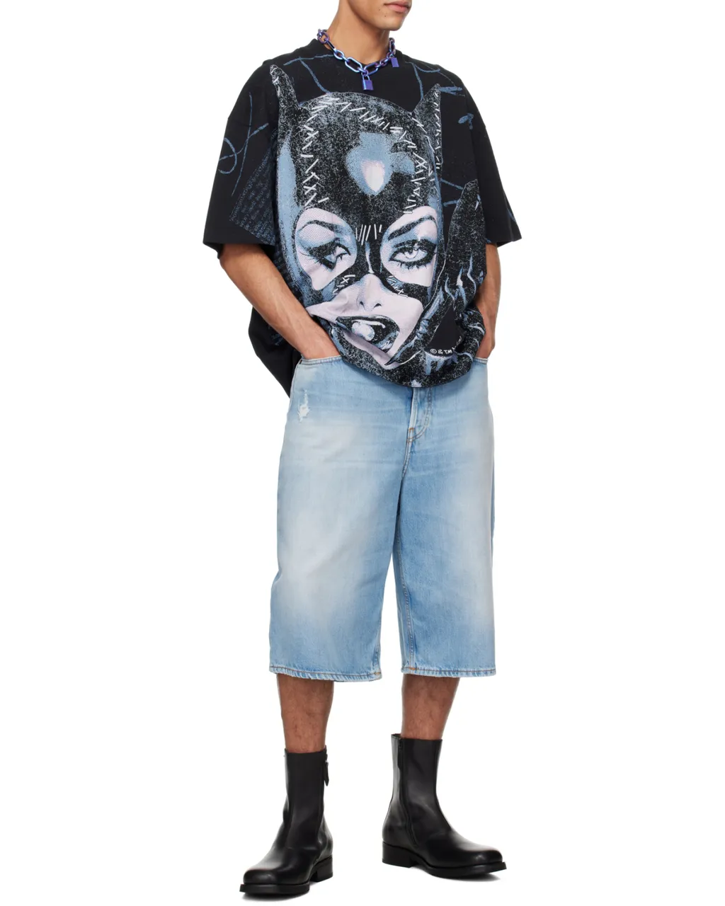 Cartoon Printed T-Shirt