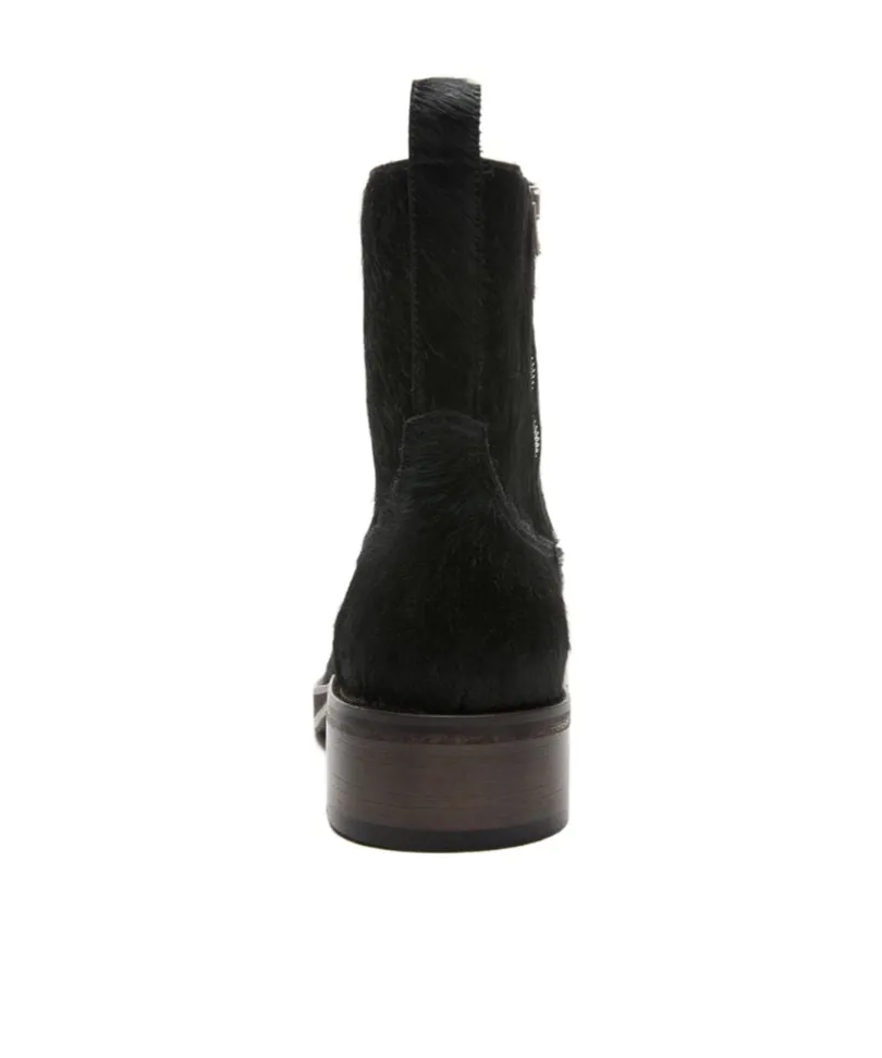 Round-Head Ankle Boots