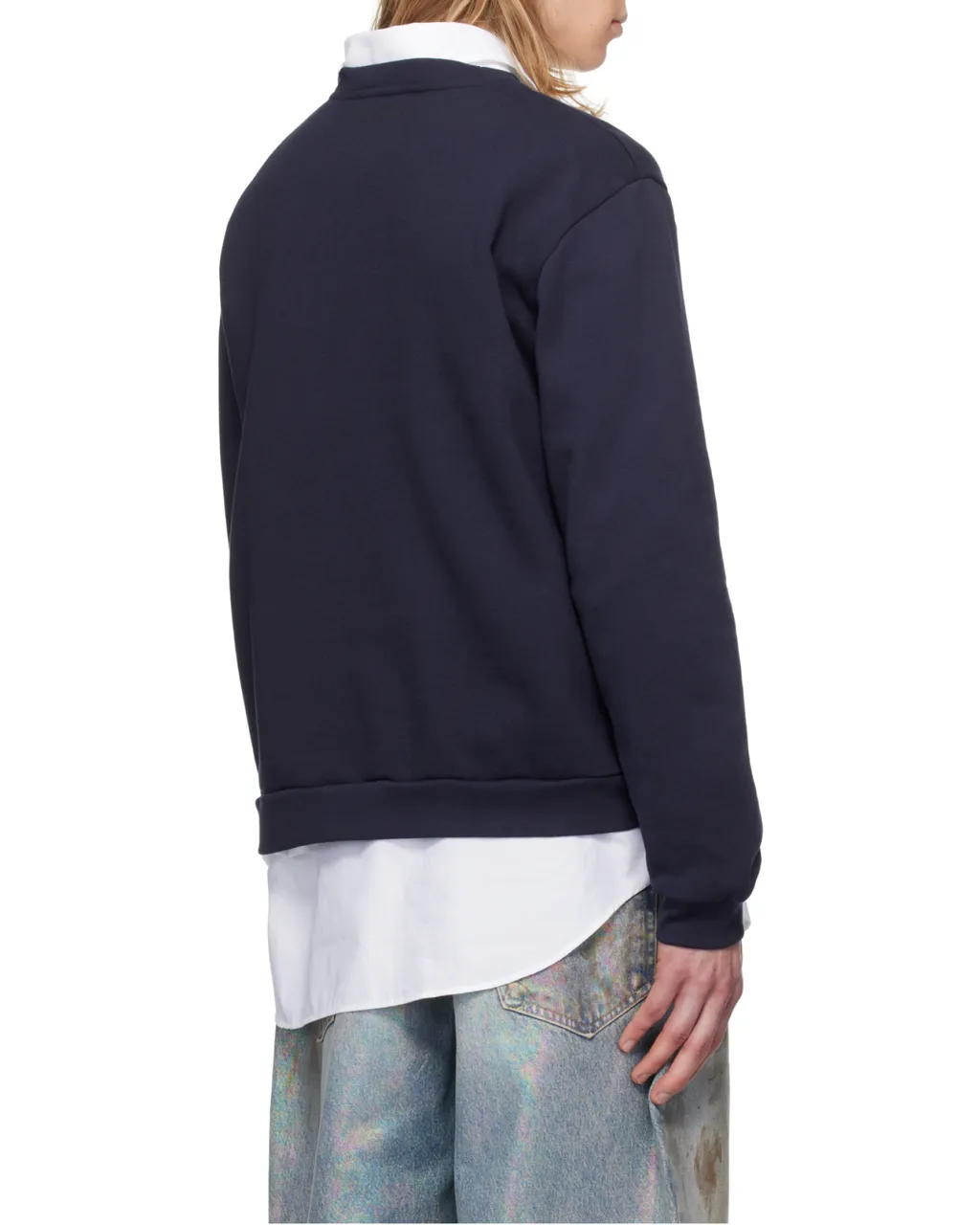 Long-Sleeved Crewneck Sweatshirt