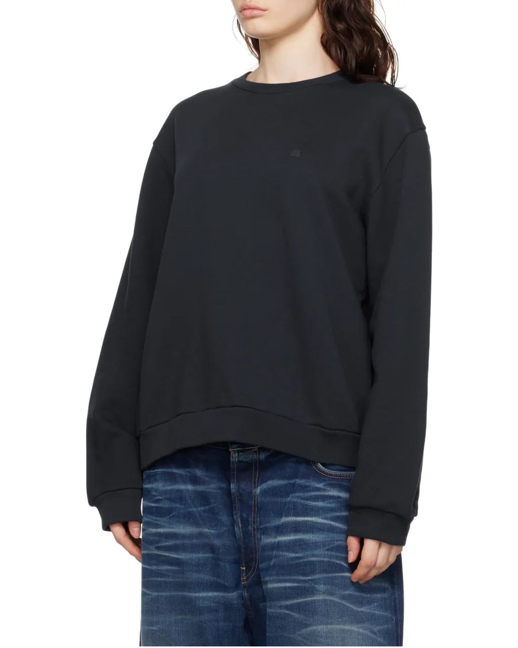 Long-Sleeved Crewneck Sweatshirt