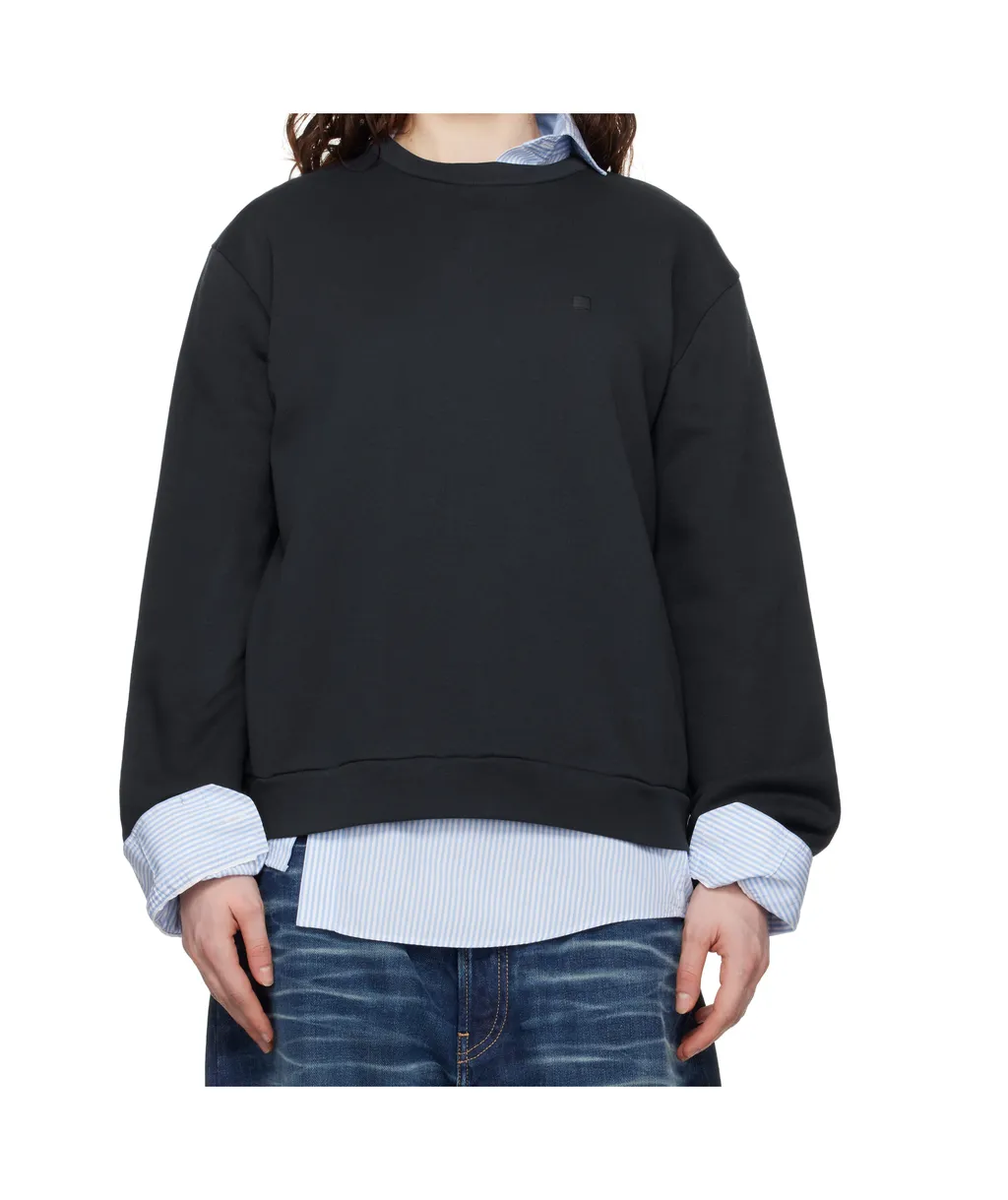 Long-Sleeved Crewneck Sweatshirt