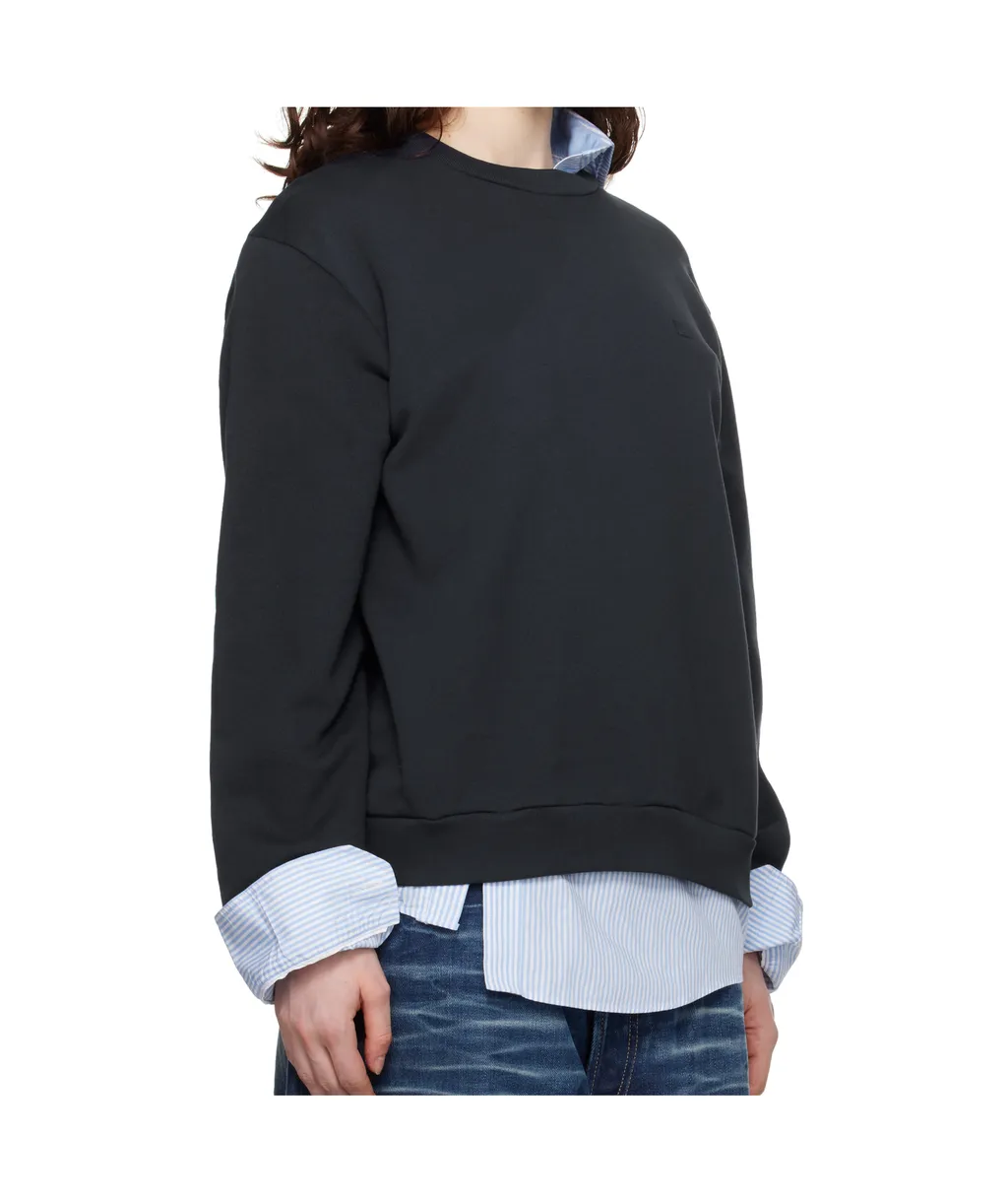 Long-Sleeved Crewneck Sweatshirt