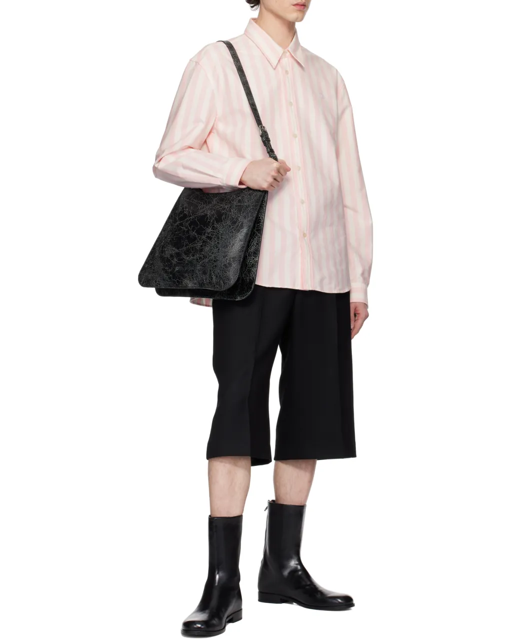 Long-Sleeved Striped Shirt
