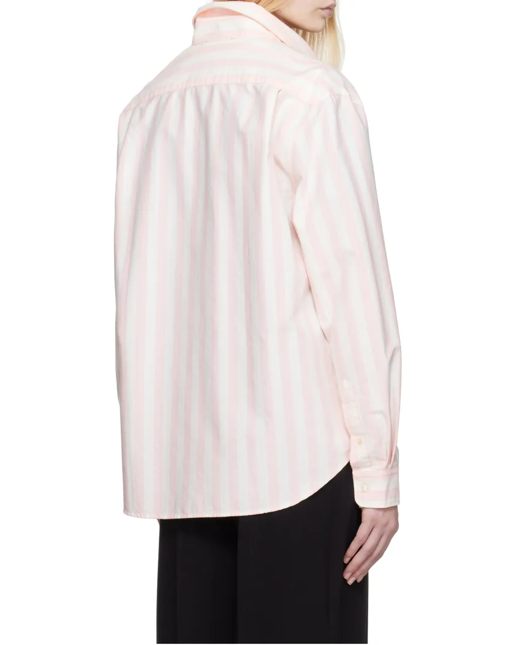 Long-Sleeved Striped Shirt