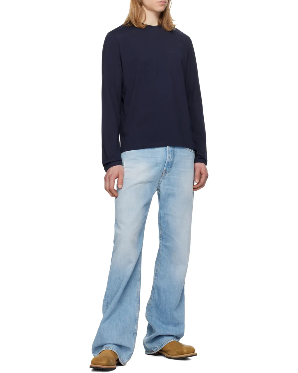 Logo Decorated Long Sleeve T-Shirt