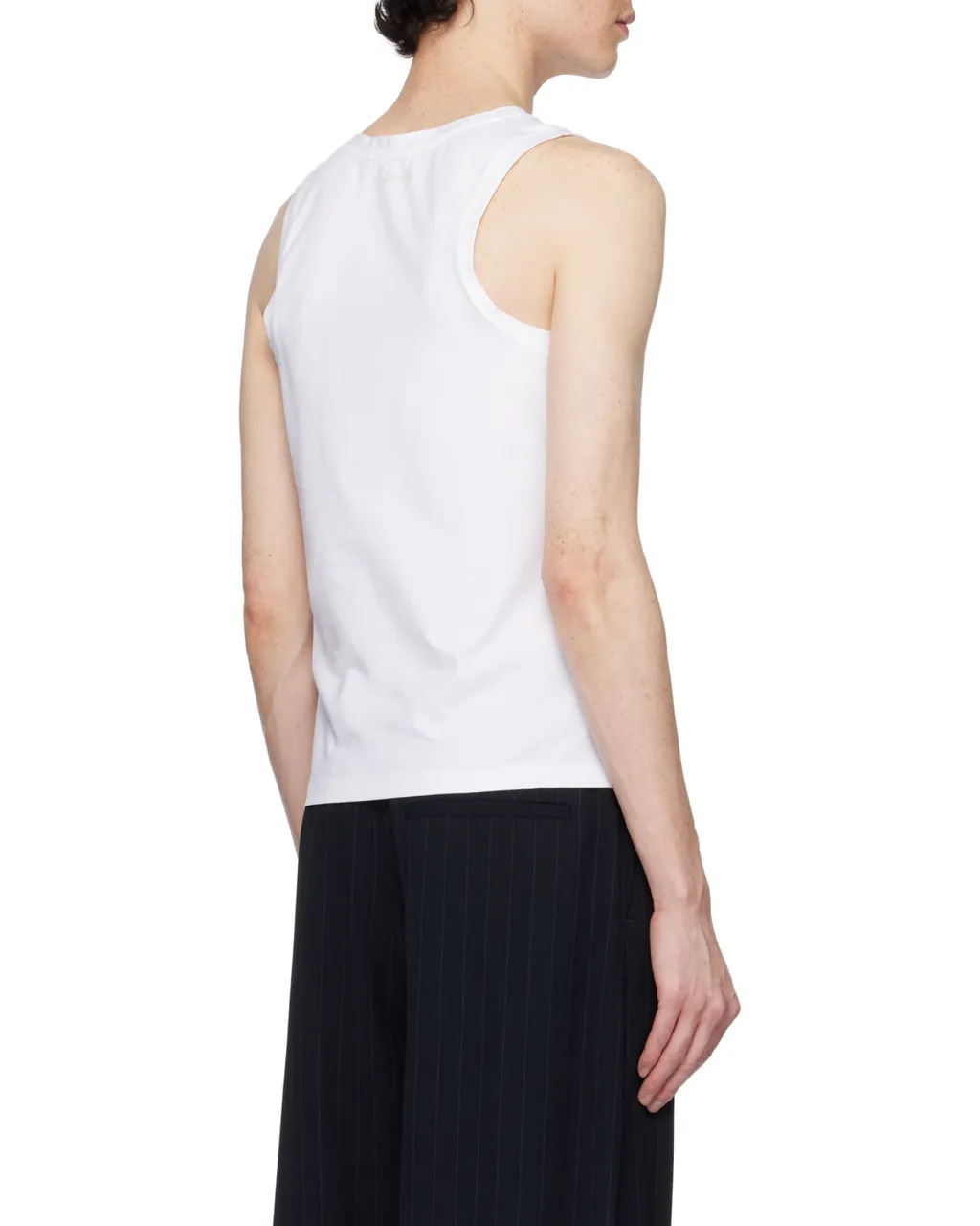 Logo Patch Jersey Tank Top