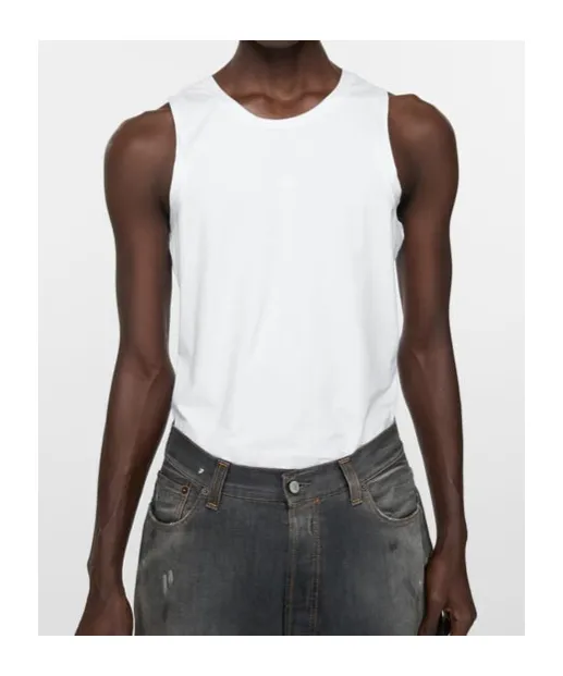 Logo Patch Jersey Tank Top