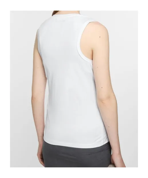 Logo Patch Jersey Tank Top