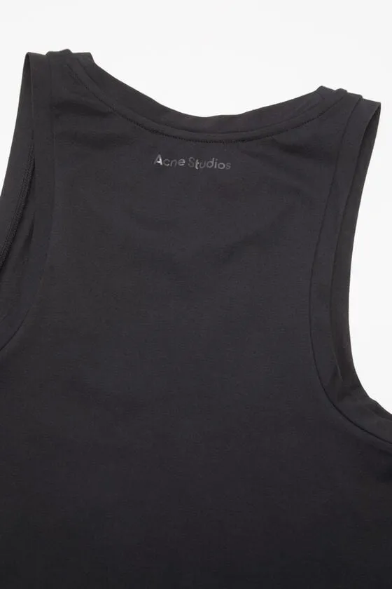 Logo Patch Jersey Tank Top