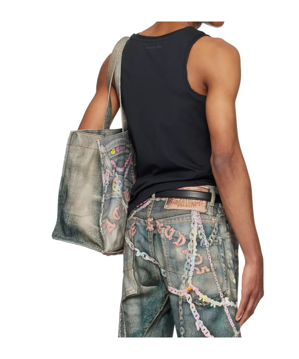 Logo Patch Jersey Tank Top